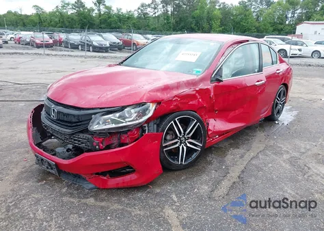 2016 Honda Accord Sport from USA, damaged, VIN 1HGCR2F59GA225640